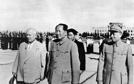 50年代中苏蜜月期的毛泽东和赫鲁晓夫
