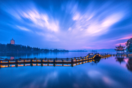 西湖夜景