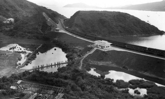 建设中的马料水校址（1956）