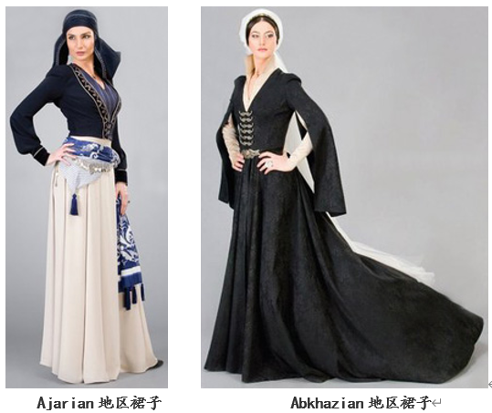 格鲁吉亚传统女性服饰