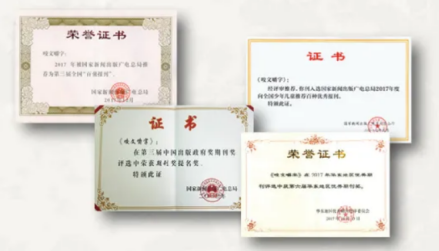 《咬文嚼字》所获荣誉