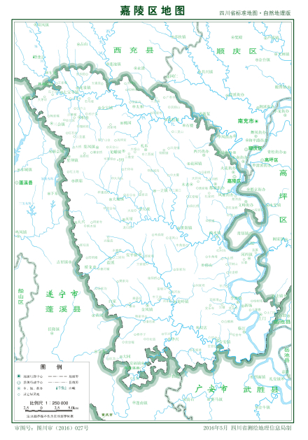 嘉陵区地图
