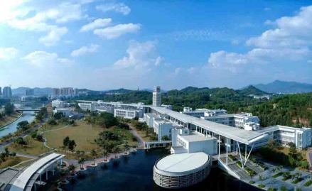 北京大学深圳研究生院校园鸟瞰