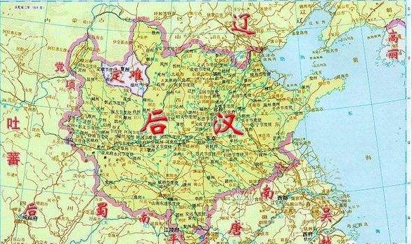 后汉统治范围