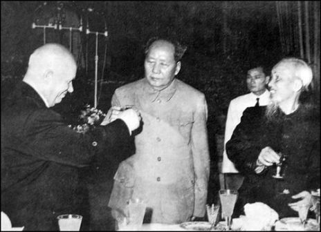 尼基塔·谢尔盖耶维奇·赫鲁晓夫合照