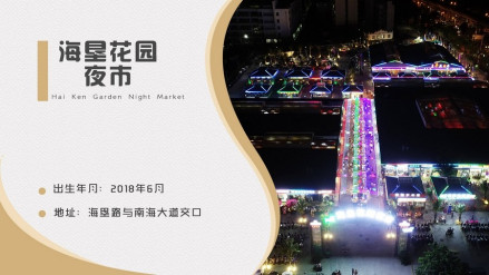海垦花园夜市
