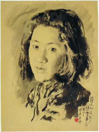 《徐夫人像》
