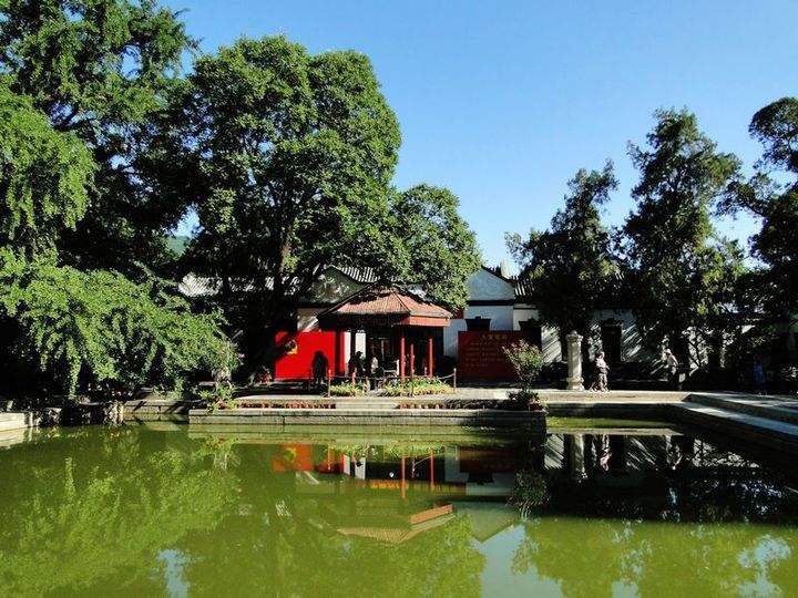 双清别墅水池