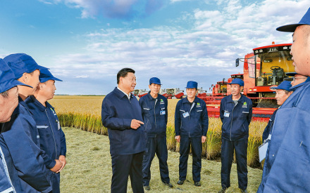 中央军委主席习近平在东北三省考察 