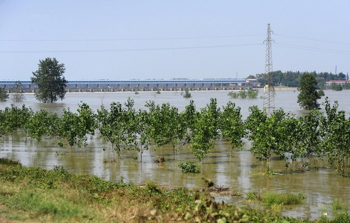 汉江湖北省杜家台分蓄洪区 
