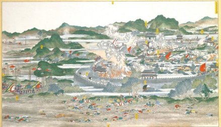 清人《克复安庆省城图》，中国历史博物馆藏 