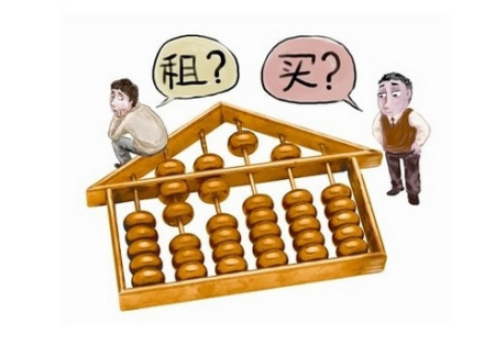 租房购房选择