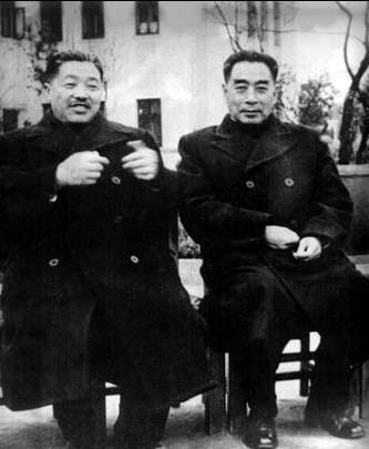 和周总理在一起