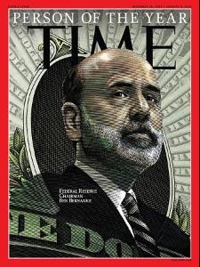 伯南克2009年荣膺《时代周刊》年度风云人物