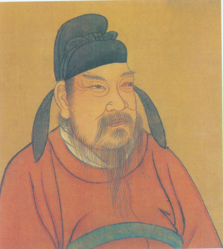 清人绘李渊彩像