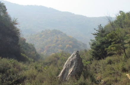 丹江发源地陕西省商州秦岭凤凰山 