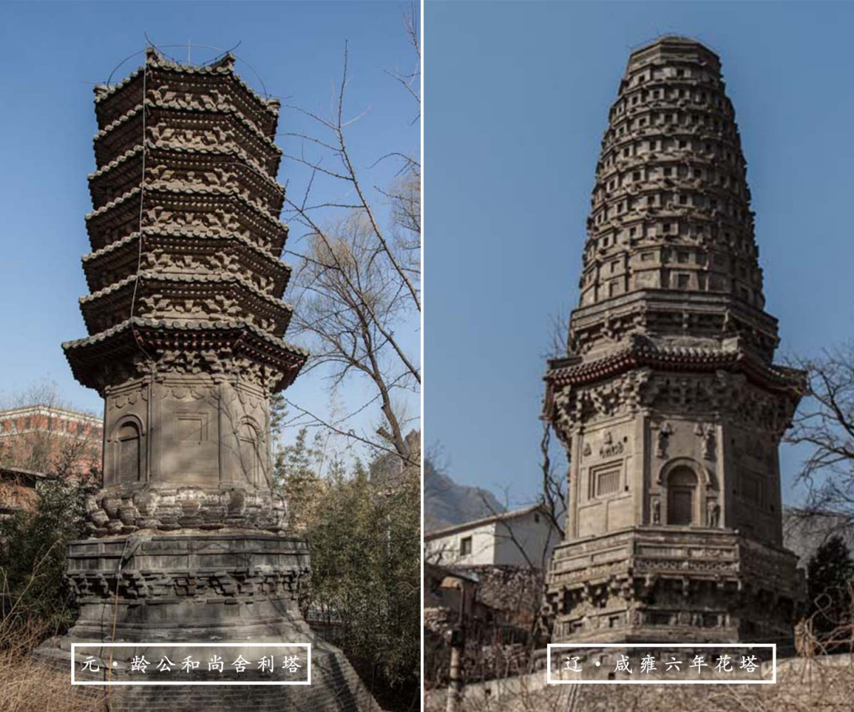 万佛堂二塔
