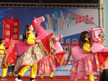 客家民俗活动现场图