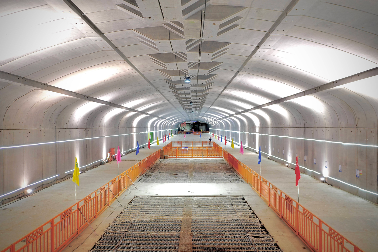 装配式车站建设实景