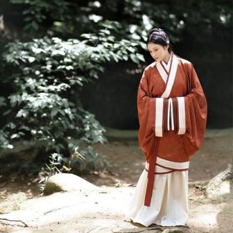 曲裾短裙汉服