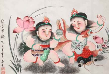 扑灰年画