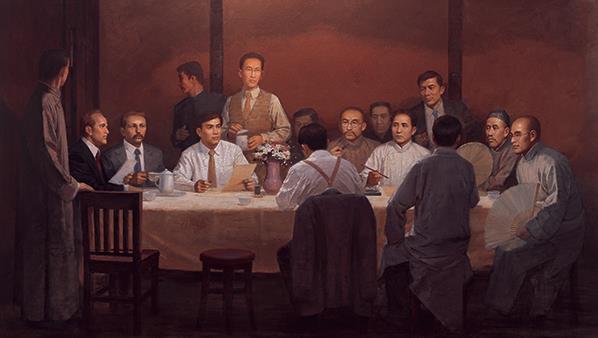 《曙光——中国共产党成立（上海）》 石奇人