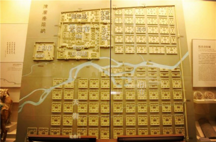隋唐洛阳城平面图