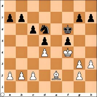 国际象棋残局图