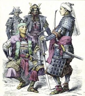 日本武士甲装