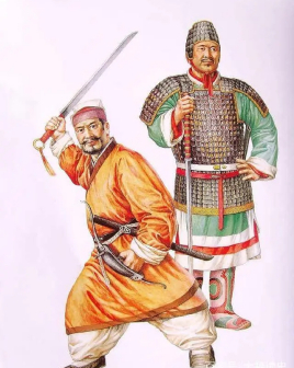 汉代武士(环首刀)