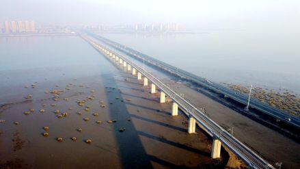 青盐铁路跨胶州湾特大桥