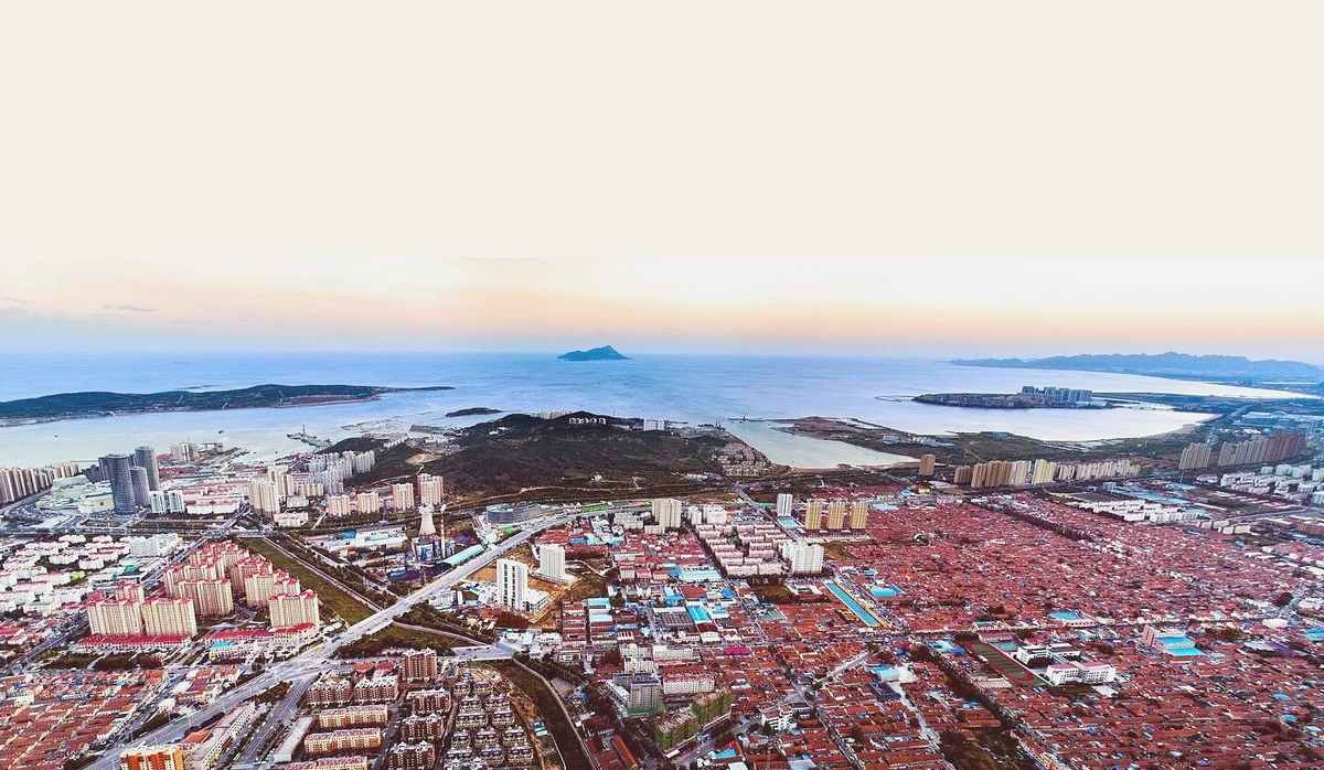 灵山湾全貌