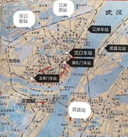 武昌站位置图