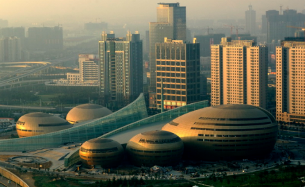 中原文化与现代建筑完美结合的河南艺术中心
