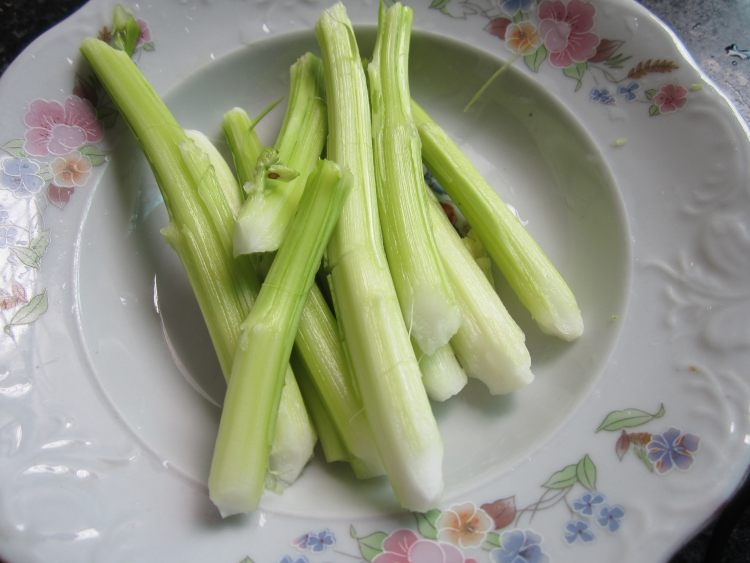 （白菜的茎）