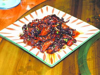 不同种类湘菜美食照片
