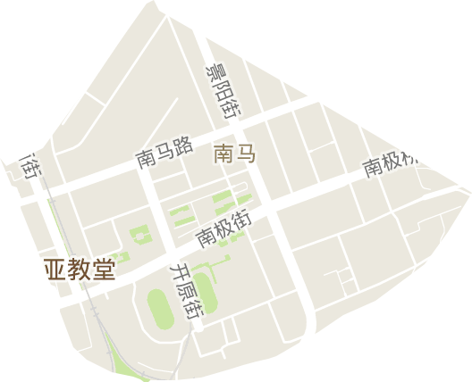 南马路街道地图