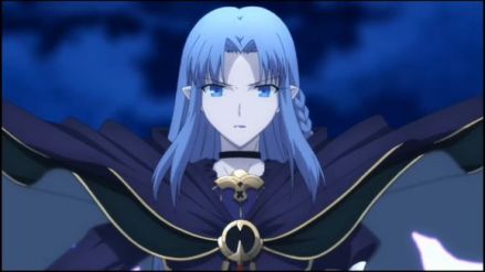 Fate ha中摘下兜帽战斗