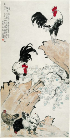 《群鸡》