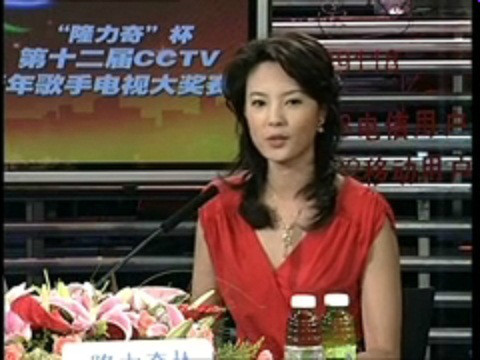 第12届青歌赛主持人刘芳菲