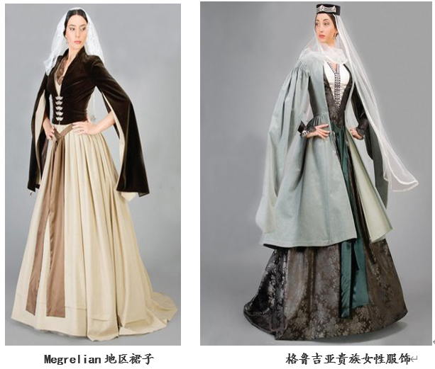 格鲁吉亚传统女性服饰