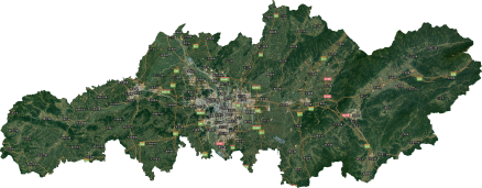 长沙市卫星图