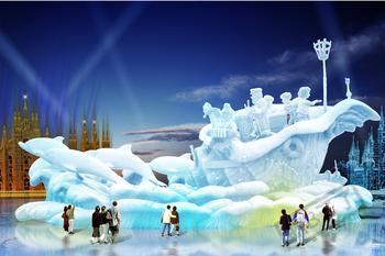 哈尔滨第十届冰雪大世界景色