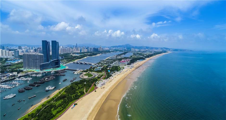 日照海滨风景