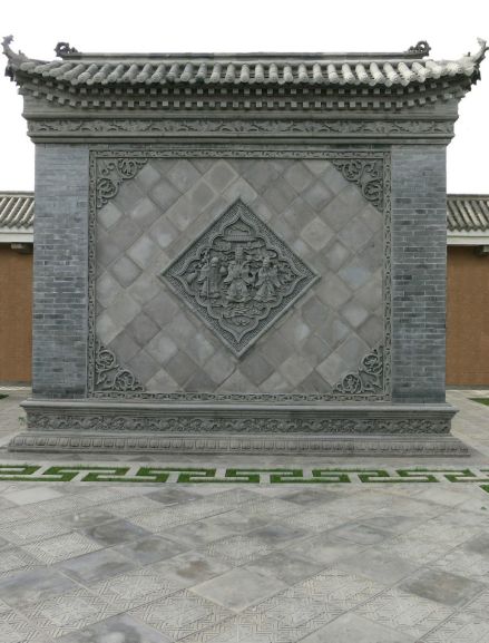 影壁来源：唐语砖雕 