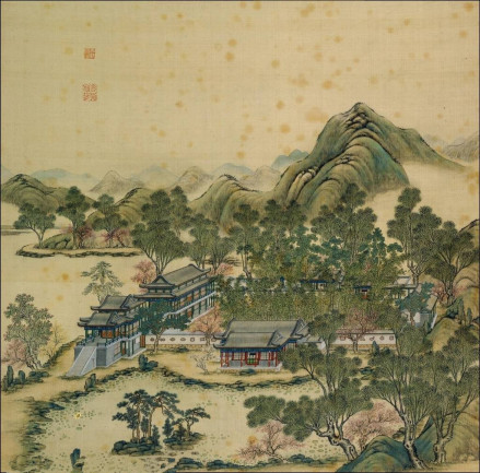 天然图画