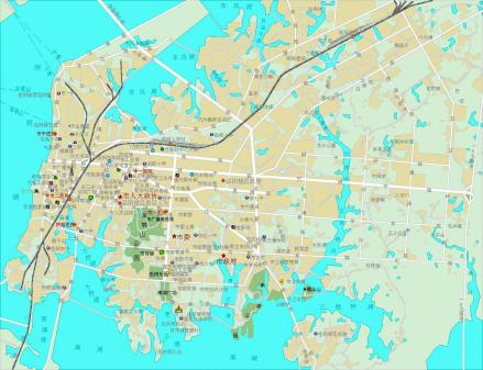 岳阳楼区地图