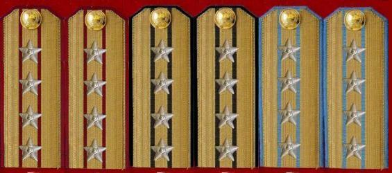 陆海空军大校常服肩章(1955—1965)
