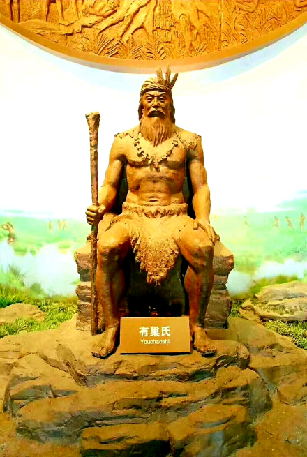 中国远古时代部落联盟首领有巢氏