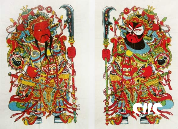 传统-门神